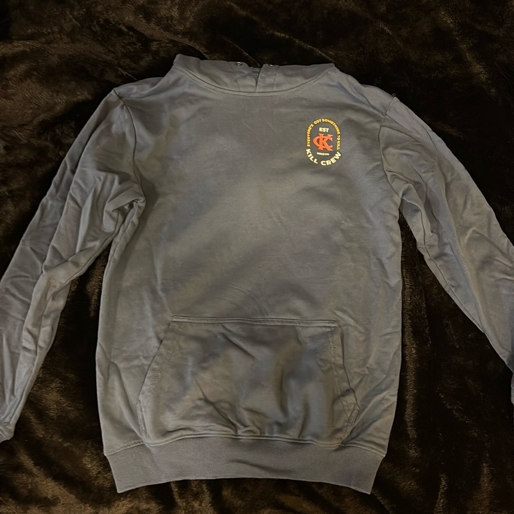 Kill crew porrada series, blue in color, size small.